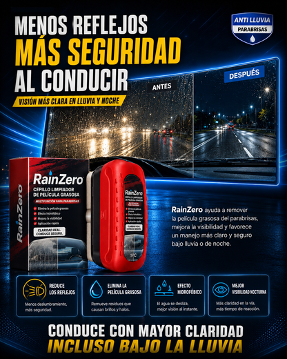 Rain Zero | Cepillo Removedor de Lluvia